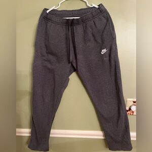 Nike Heather Gray Sweatpants